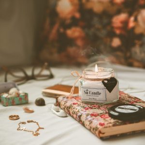 شمع سفید پرتقال