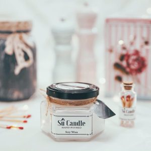 شمع سفید وانیل