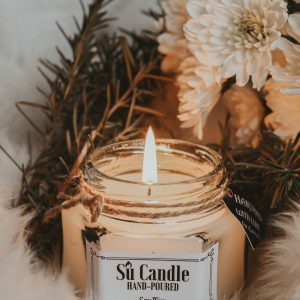 شمع های شیشه ای