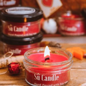 شمع کوکی قرمز