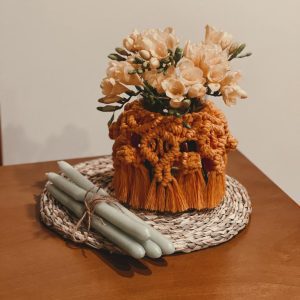 شیشه مکرومه ارتفاع ۲۰