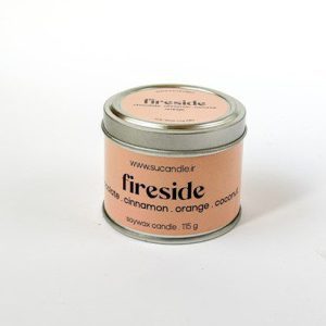 شمع قوطی فلزی استیل