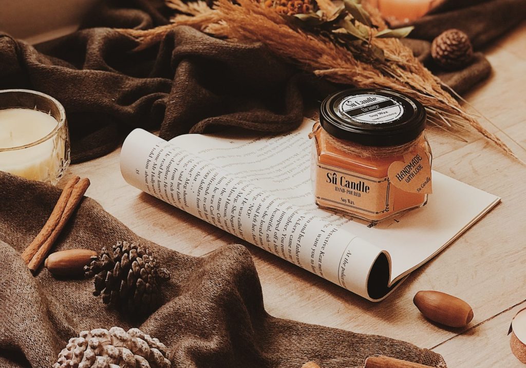 شمع اسانس مایع پرتقالی