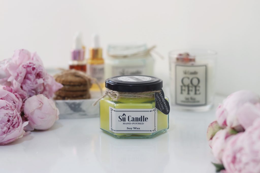 شمع و اسانس مایع لیمو