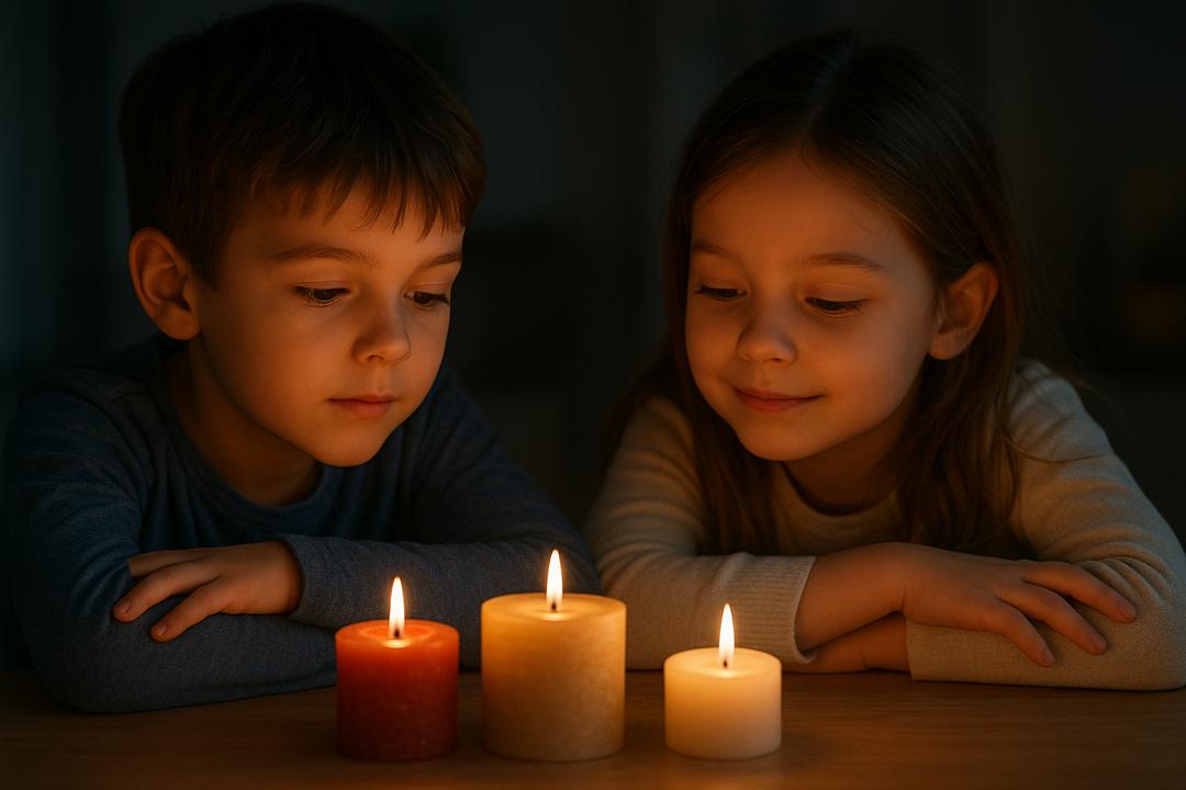 شمع و فواید روانی آن برای کودکان