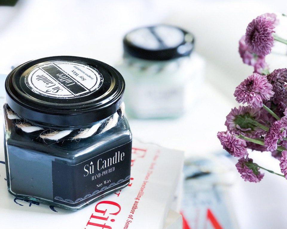 شمع با رایحه قهوه