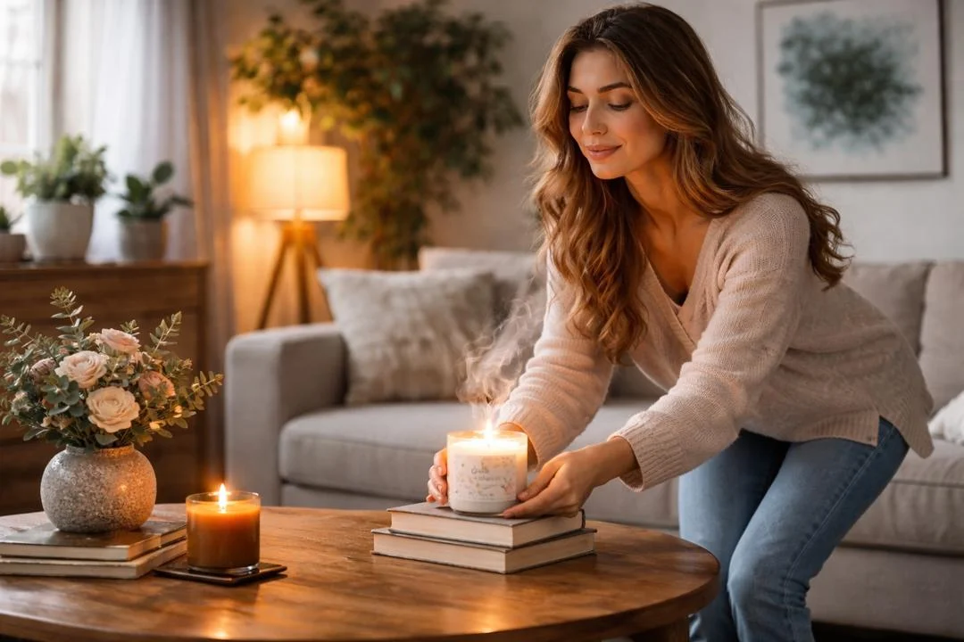 بهترین محل قرار دادن شمع در خانه برای پخش بوی بیشتر (راهنمای کامل و کاربردی